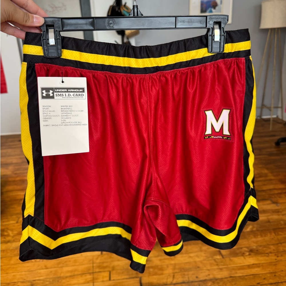 NWT Maryland Terps Women’s Basketball Shorts